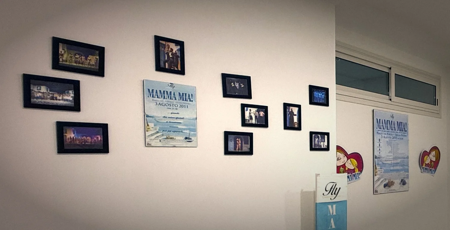 Sala Mamma Mia da 21 m&sup2; con tappeto modulare, Ascoli Piceno